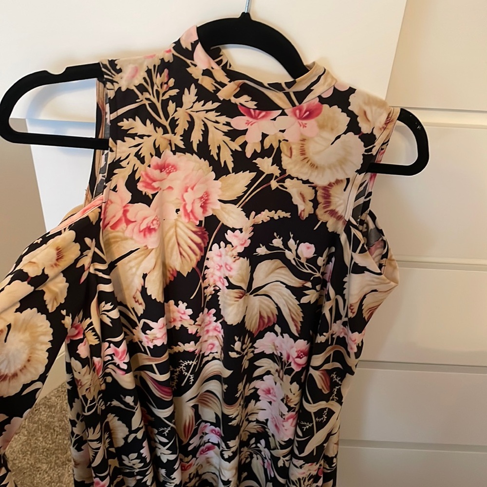 Shoulder Cut Out Long Sleeve Show Me Your Mumu Dress
